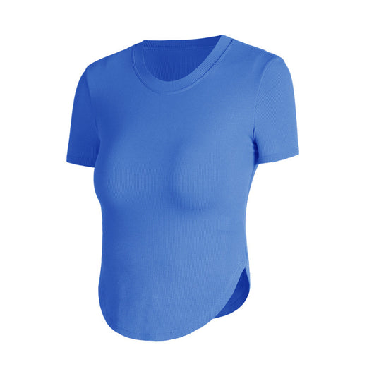 Blusa Deportiva Ajustada con Soporte de Pecho para Correr - Image 24