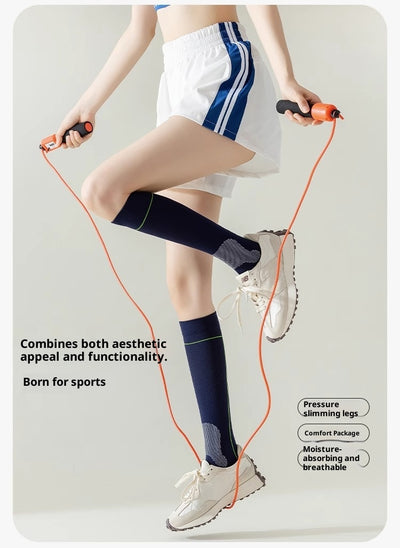Calcetines de Compresión Deportiva para Mujer - Elásticos y Largos - Image 19