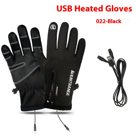Guantes Calefactores USB con Calor Eléctrico para Invierno - Impermeables y Antideslizantes - Image 4