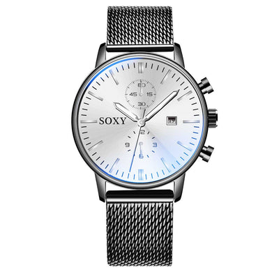 Reloj de Pulsera con Malla Metálica para Hombre - Image 5