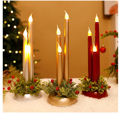 Velas LED Electrónicas para Decoración Navideña - Image 9