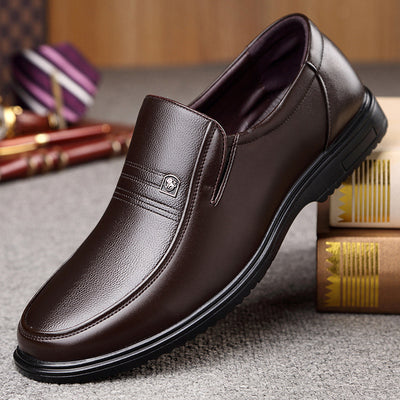 Zapatos Casuales de Cuero Genuino para Hombre - Suela Plana Antideslizante - Image 2