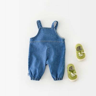 Pantalón Mochila Denim Casual para Niños - Image 2