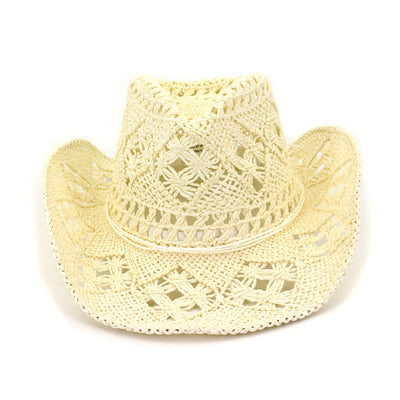 Sombrero Vaquero de Paja para Viajes - Protección Solar con Estilo Occidental - Image 22