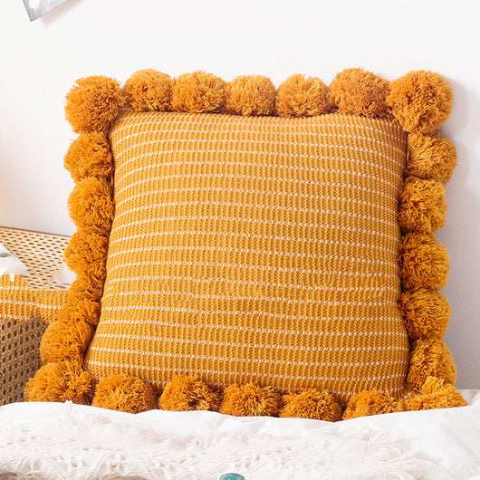 Almohada Decorativa de Punto para Sofá y Cama con Soporte Lumbar - Image 5