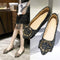 Zapatos Slip-on Punta Fina Cómodos