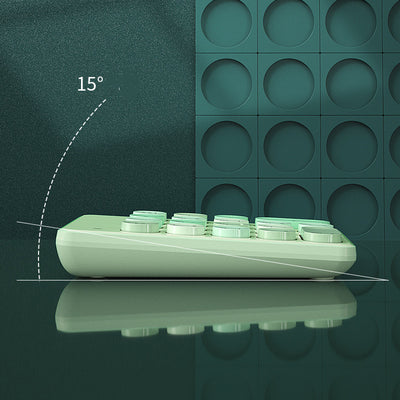 Teclado Inalámbrico Bluetooth Compacto USB Digital - Image 11