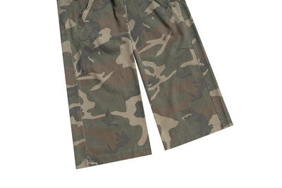 Jeans Anchos Tipo Cargo con Estampado Camuflaje y Bota Levemente Acampanada - Image 18