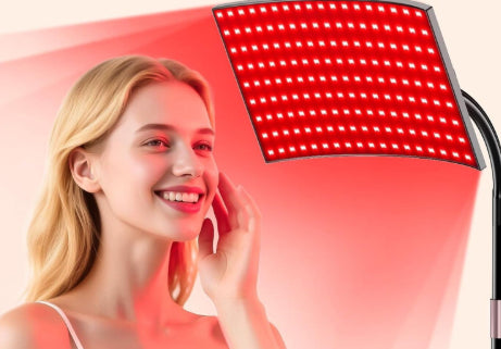 Lámpara Giratoria de Terapia de Luz Roja con Calor Infrarrojo para el Hogar - Image 11