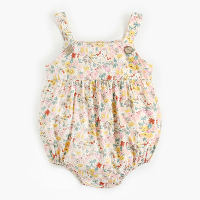 Body de Algodón con Tirantas para Bebé Niña - Diseño Floral - Image 9