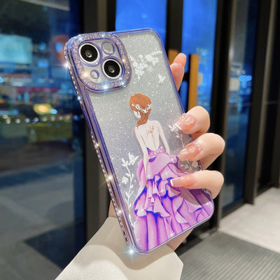 Funda Celular Degradado Brillante con Cristales Swarovski - Image 17