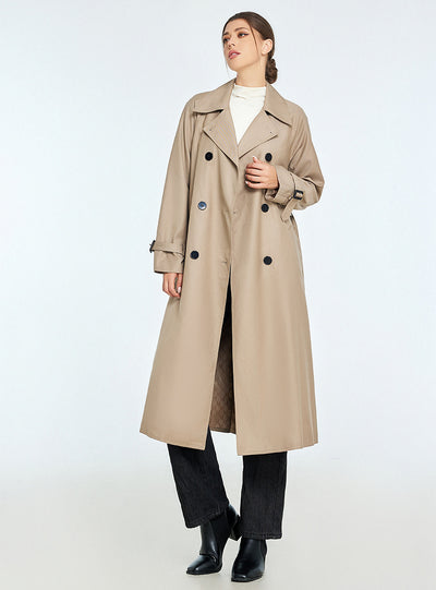 Abrigo Trench Elegante Talla Petite para Otoño e Invierno - Image 13