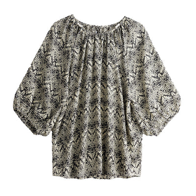Blusa Suelta Reductora de Manga 3/4 para Mujer - Image 5