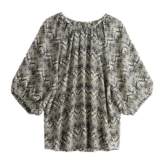 Blusa Suelta Reductora de Manga 3/4 para Mujer - Image 5