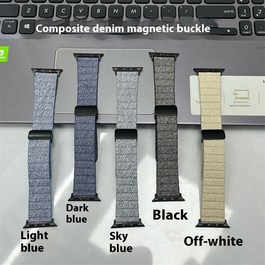 Correa de Reloj Denim Slim con Cierre Magnético - Image 4