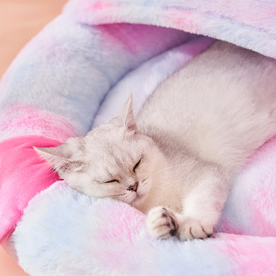 Cama Cerrada Térmica para Gatos - Refugio Cálido en Invierno - Image 5