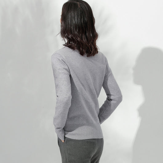 Cardigan Suelto de Punto Versátil para Mujer - Abrigo Exterior Cómodo - Image 5