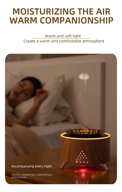 Difusor de Aroma Inteligente Portátil con Llama Simulada y Tecnología Ultrasónica - Image 18