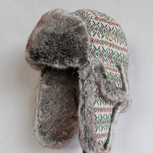 Gorro de Ciclismo Thermal Velvet con Protección de Oídos