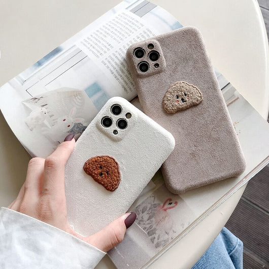 Funda para Celular con Cabeza de Oso Bordada - Image 27
