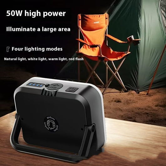 Lámpara Portátil para Campamento - Luz Ambiental de Tienda - Image 3