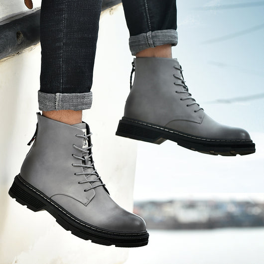Botas de Plataforma con Cierre de Cremallera para Aventuras al Aire Libre - Image 7