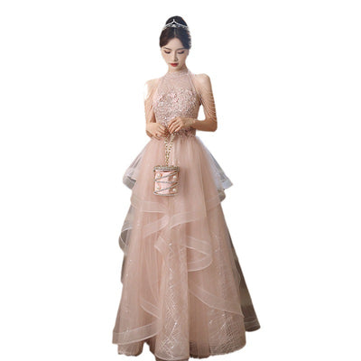 Vestido de Noche Elegante Rosa para Mujer - Image 5
