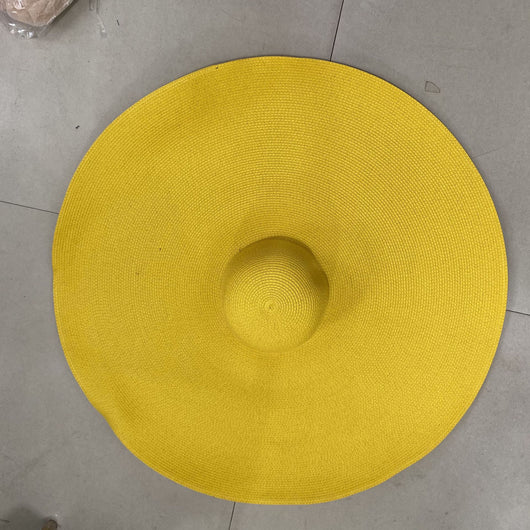 Sombrero de Paja para Playa y Viajes - Protección Solar Elegante - Image 11