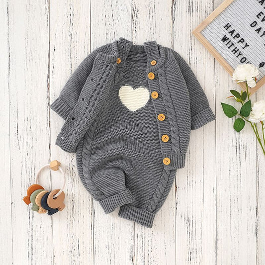 Mameluco Adorable para Bebé Otoño - Enterizo Cómodo - Image 2