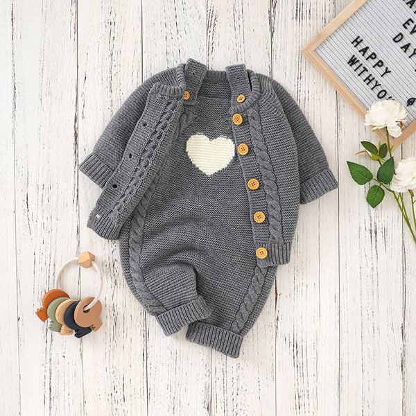 Mameluco Adorable para Bebé Otoño - Enterizo Cómodo