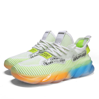 Tenis Coreanos Tejidos Voladores con Suela Transparente - Sneakers Trendy para Hombre - Image 9