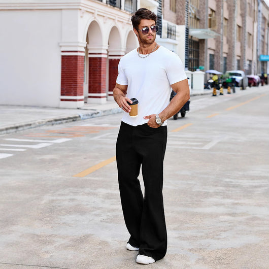 Jeans Bootcut Cintura Alta Negros Slim Casual - Image 9