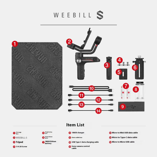 Estabilizador de Mano para Cámaras DSLR y Mirrorless - Image 6