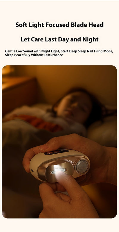 Cortauñas Eléctrico Recargable con Sistema Antiprensado - Image 14