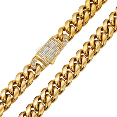 Cadena Cubana para Hombre en Acero Inoxidable - Image 9