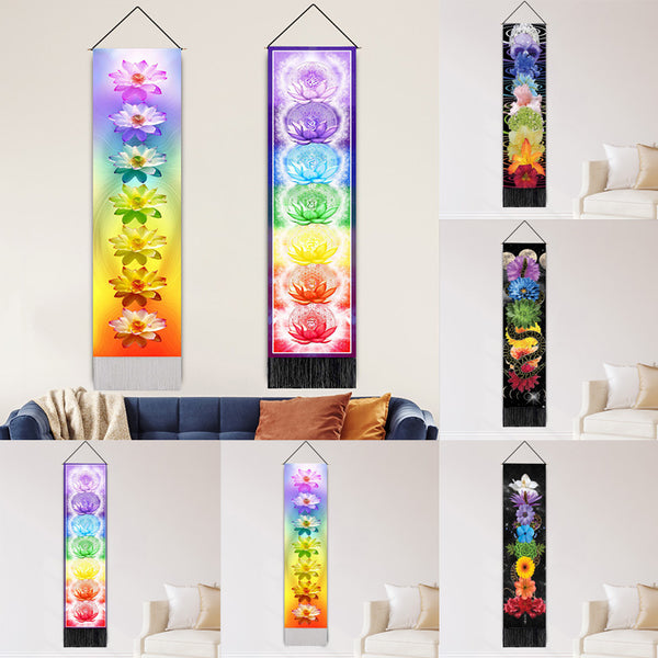Tapices Decorativos con Borlas para Decoración de Pared