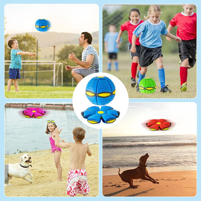 Pelota Voladora UFO con 6 Luces LED para Perros y Niños - Image 6