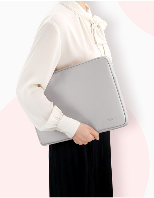 Funda Protectora de Cuero para Laptop con Bolsa Interior - Image 19