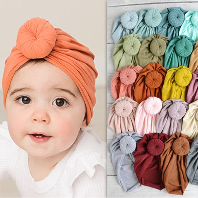 Gorro Infantil Donut Creativo Four Seasons - Pañoleta Cálida para Bebés