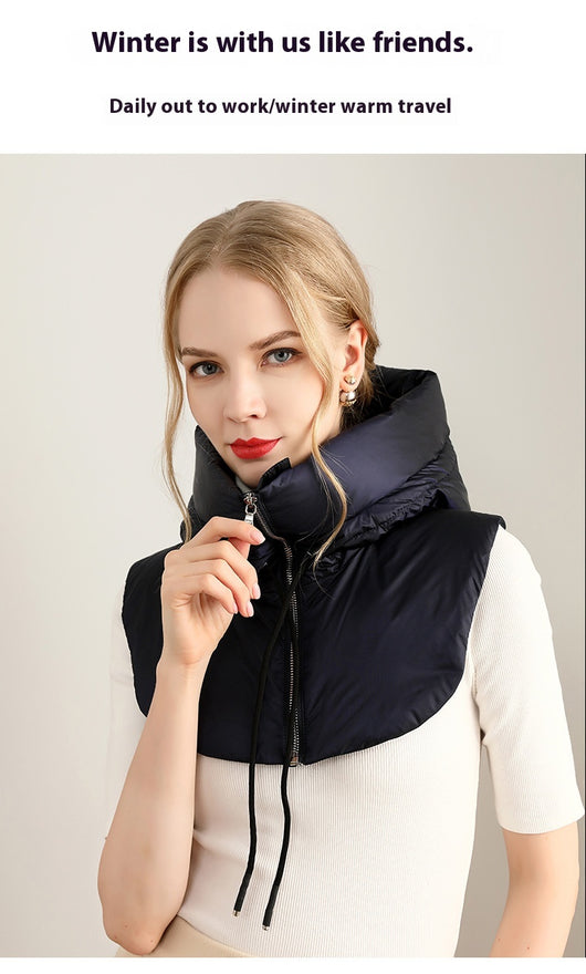 Abrigo Acolchado Unisex con Plumón de Ganso y Capucha - Image 10