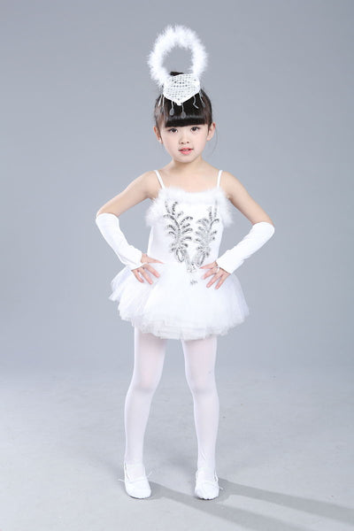 Falda Tutú Infantil con Tirantes de Gasa Elegante - Image 3