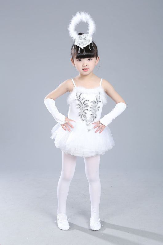 Falda Tutú Infantil con Tirantes de Gasa Elegante - Image 3