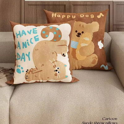 Funda de Almohada Decorativa Perrito Adorable 45x45cm para Sofá y Hogar - Image 15