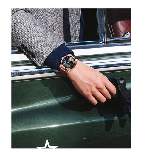 Reloj Automático Mecánico para Hombre con Esqueleto Visible y Resistencia al Agua - Image 19