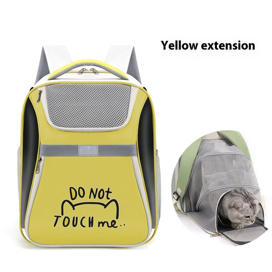 Mochila Transportadora Expandible para Gatos y Mascotas - Image 2