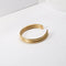 Pulsera de Acero Titanio Curvado Doble