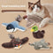 Juguete Interactivo para Gatos - Pájaro Cantarín con Sonido y Movimiento Automático