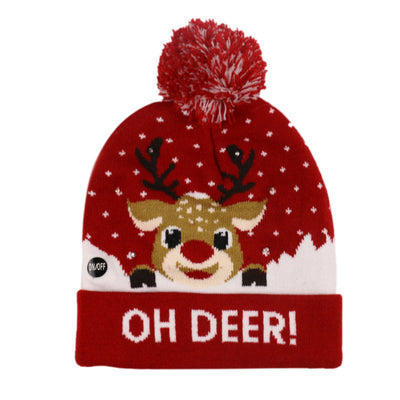 Gorro Navideño LED Tejido con Luces Integradas - Image 13