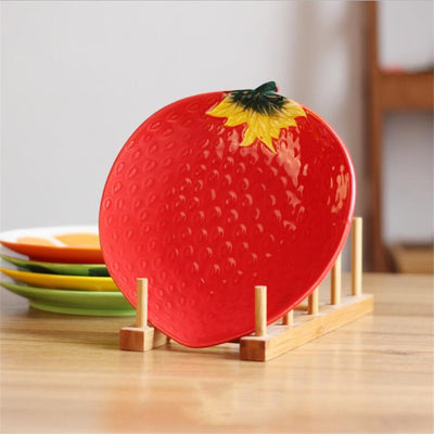 Plato de Cerámica Decorativo con Diseño de Frutas 8 Pulgadas - Image 25