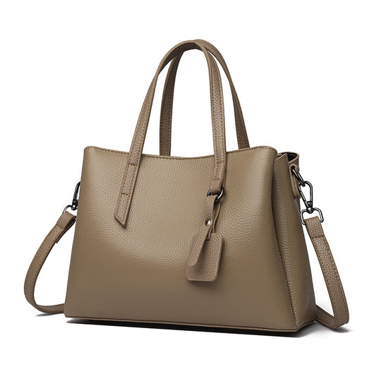 Bolso de Cuero Genuino para Mujer Gran Capacidad Bandolera - Image 7